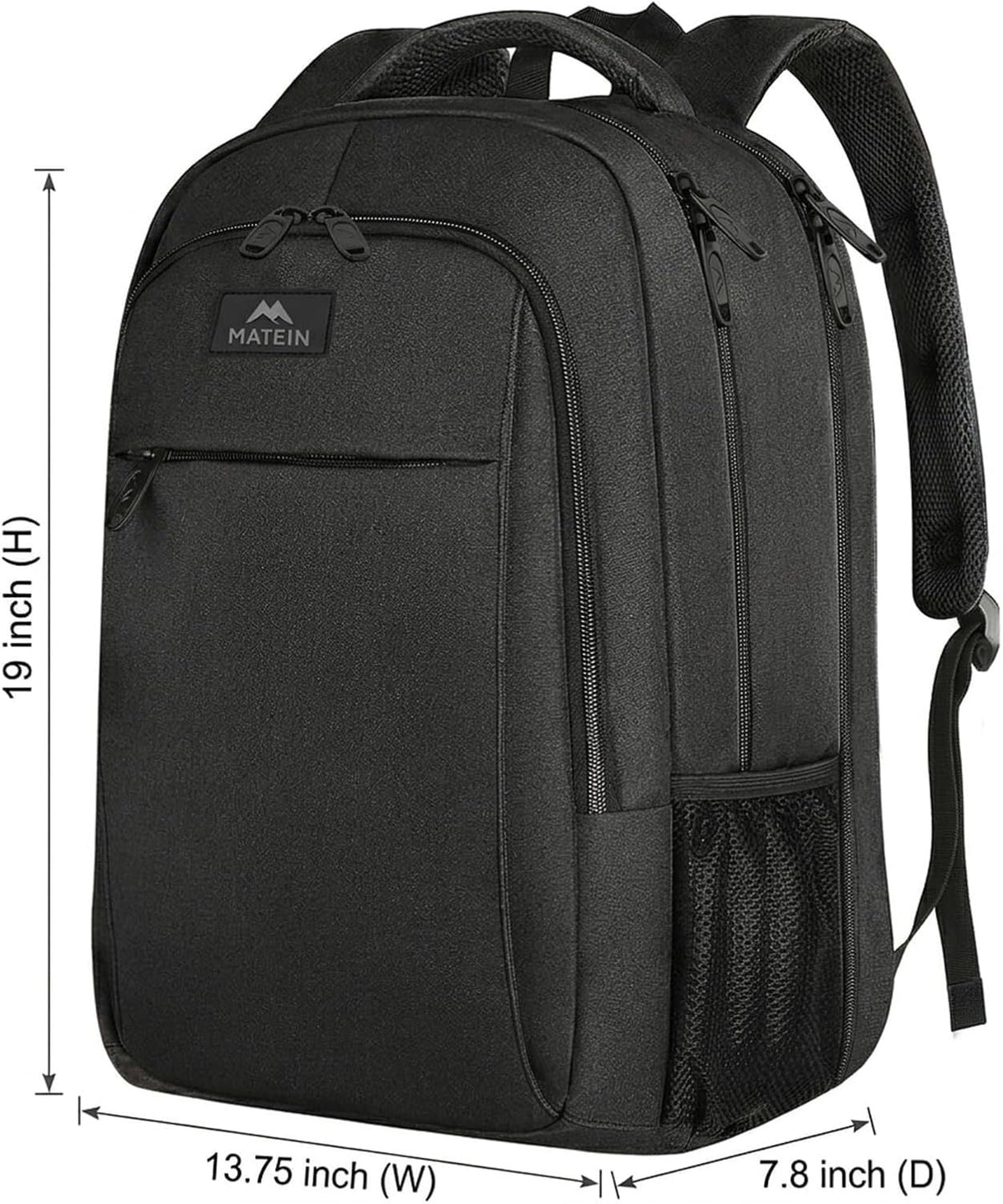 MATEIN Travel Laptop Backpack, Work Bag Laptop Bag, Rucksack for Men Work