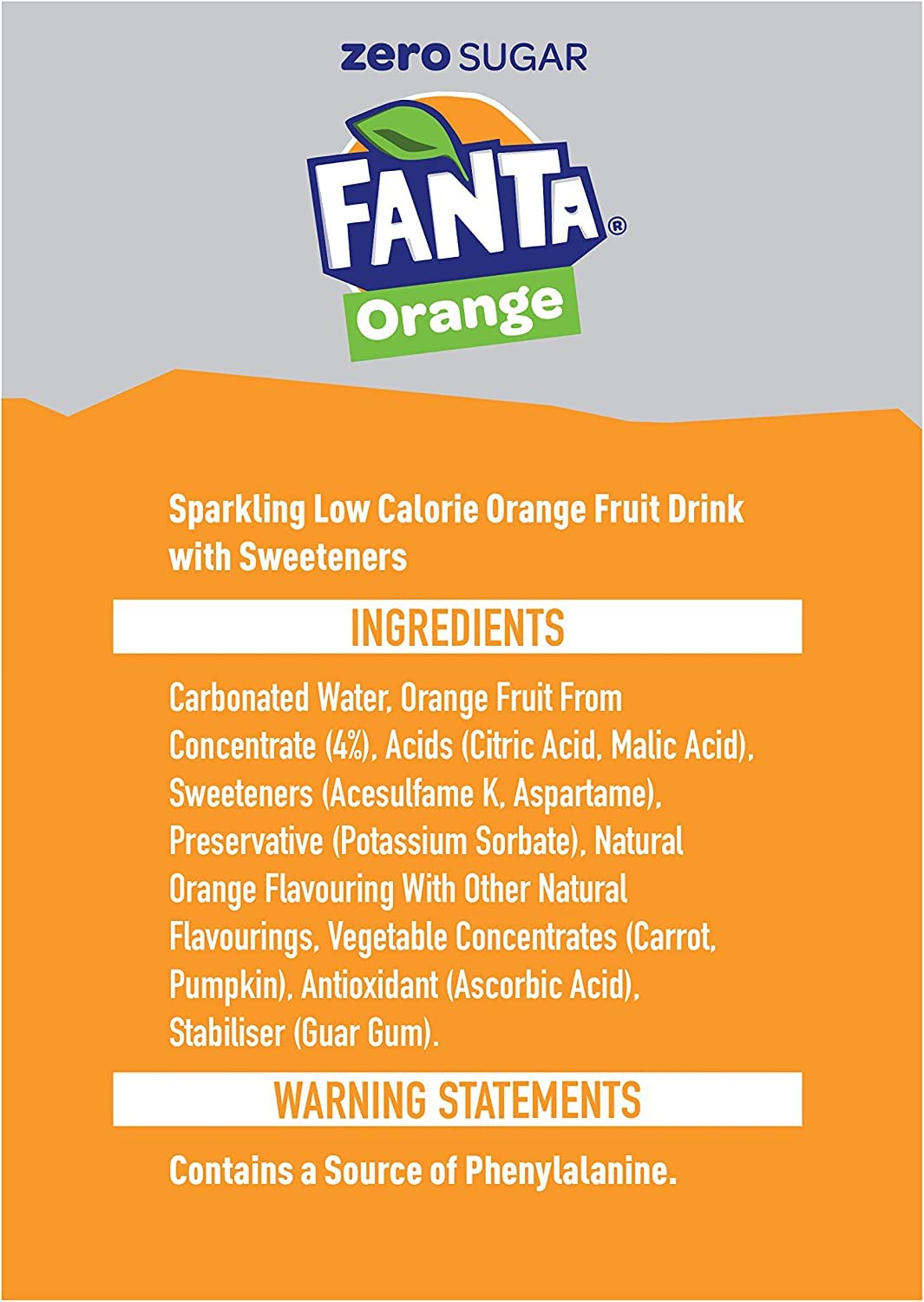 Fanta Fruit Twist Soft Drink Cans, 8 x 330 mL