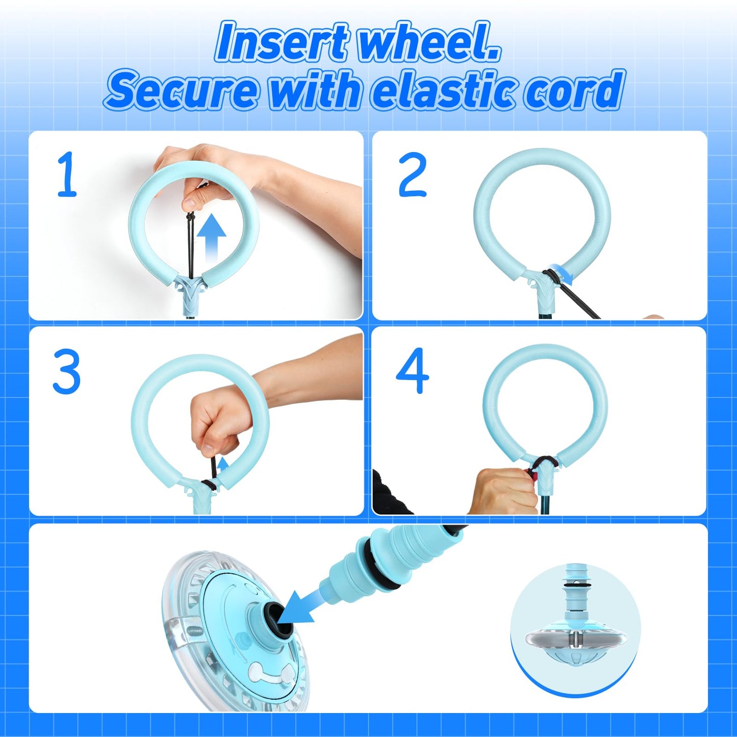 Hot Bee Ankle Skip Ball for Kids with Counter, Timer, Cal Calculator, Girl Birthday Gifts for Age 5 6 7 8 9 10+, Rechargeable Foldable Sports Toy Skip it Toy for Kids Xmas Present