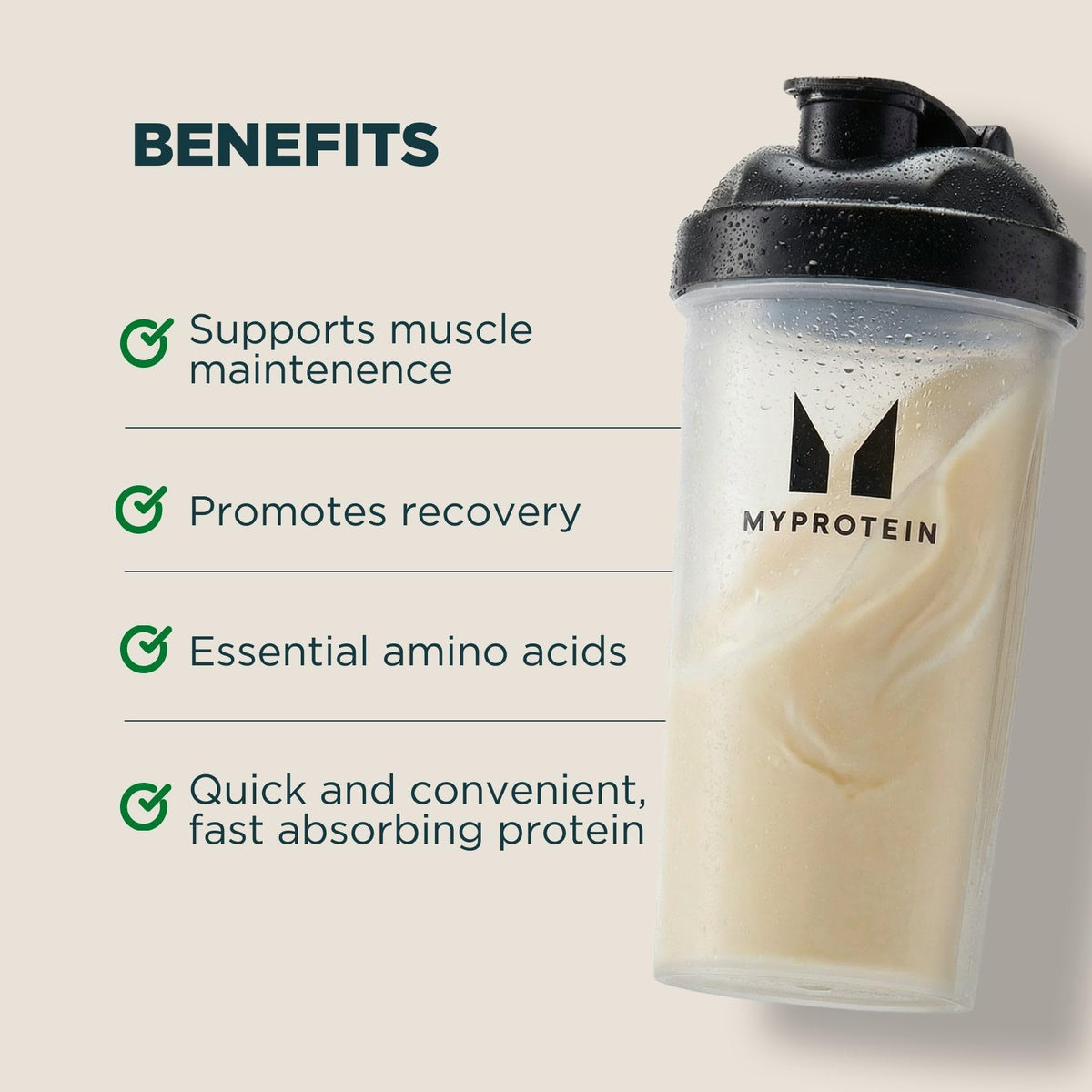 Myprotein Impact Whey Protein Powder | Vanilla - 30 Servings | Up to 23 g Whey Protein Per Serving with BCAAs | Builds Lean Muscle, Speeds Recovery | Low Fat & Carbs | Vegetarian