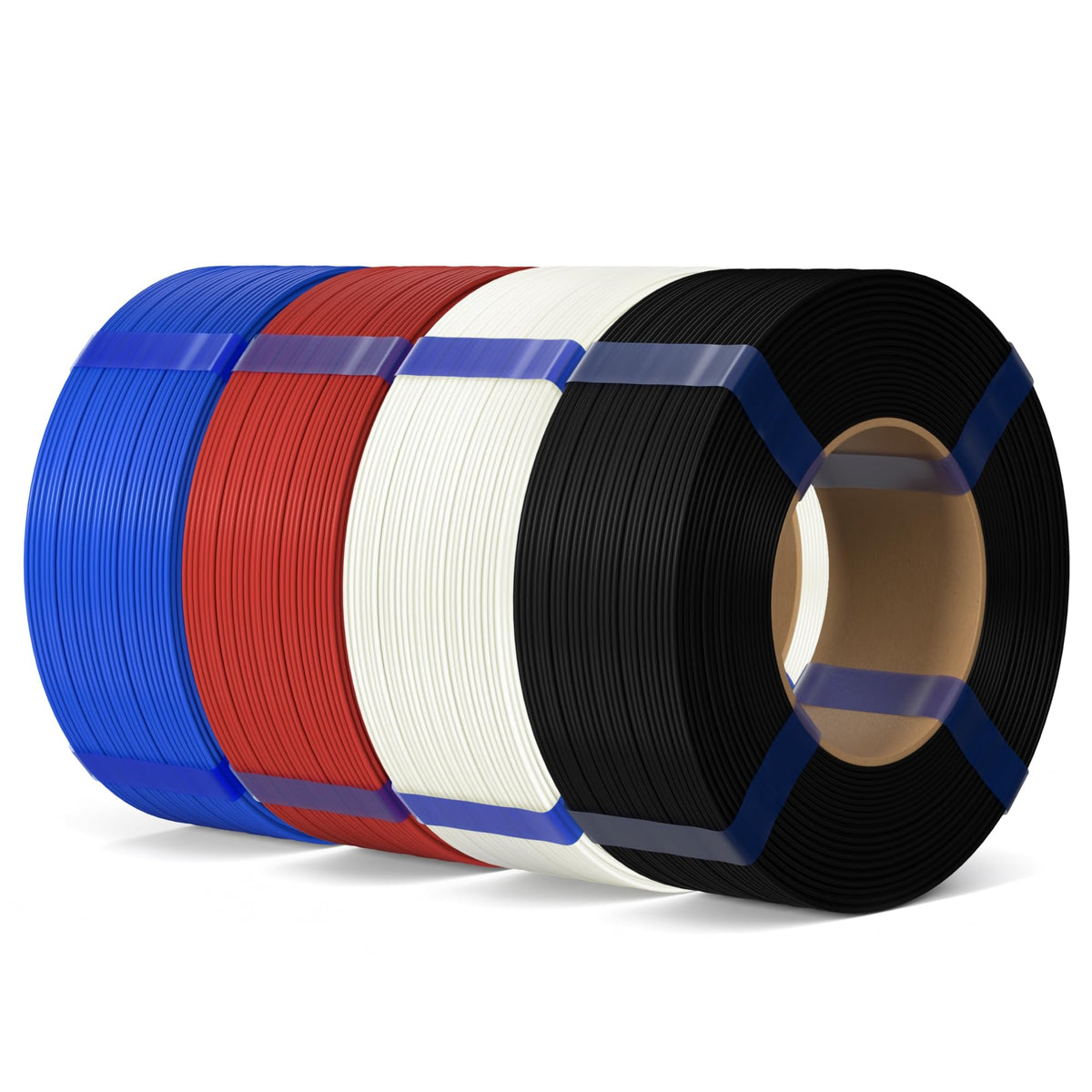 ELEGOO PLA Basic Refill 3D Printer Filament 1.75mm Red 1KG, Easy Storage