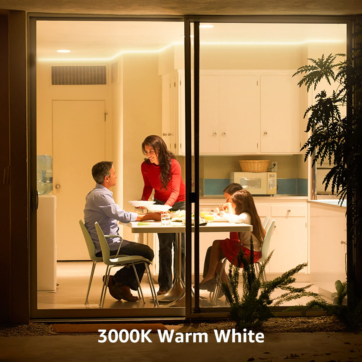 Lepro 5M LED Strip Light, Cool White 6000K, 1650LM 15W, Dimmable, Stick on