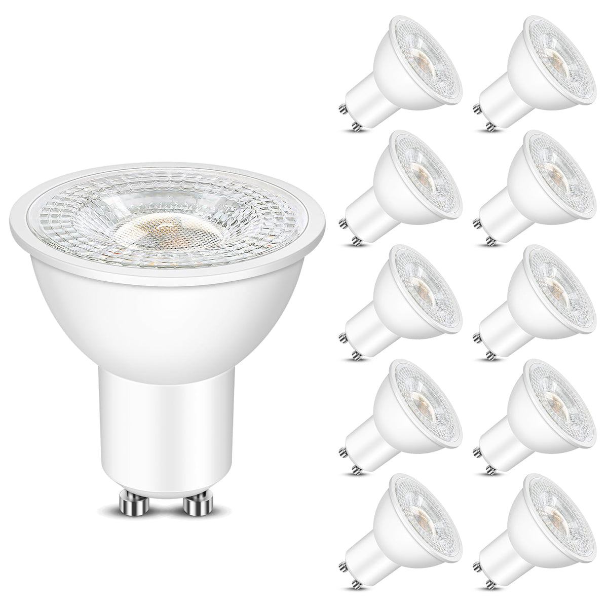 Morotty GU10 LED Spotlight Bulbs, GU10 LED Bulbs 5W Neutral White 4000K