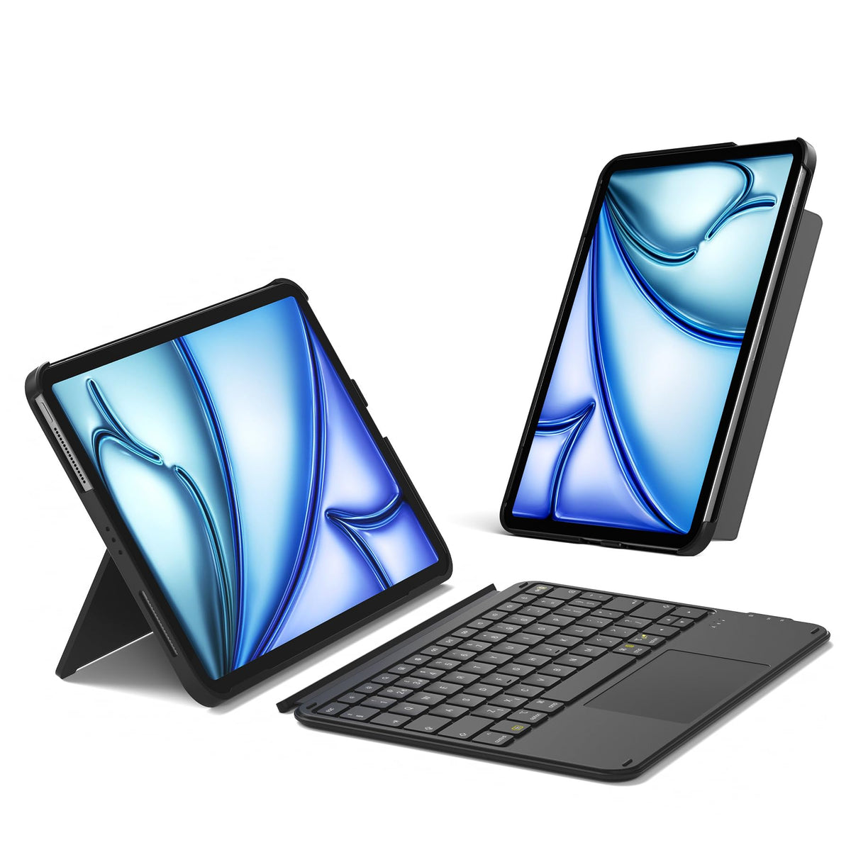 Inateck Keyboard Case with Tracked for iPad A16 11th Gen 11"/10th Gen 10.9"