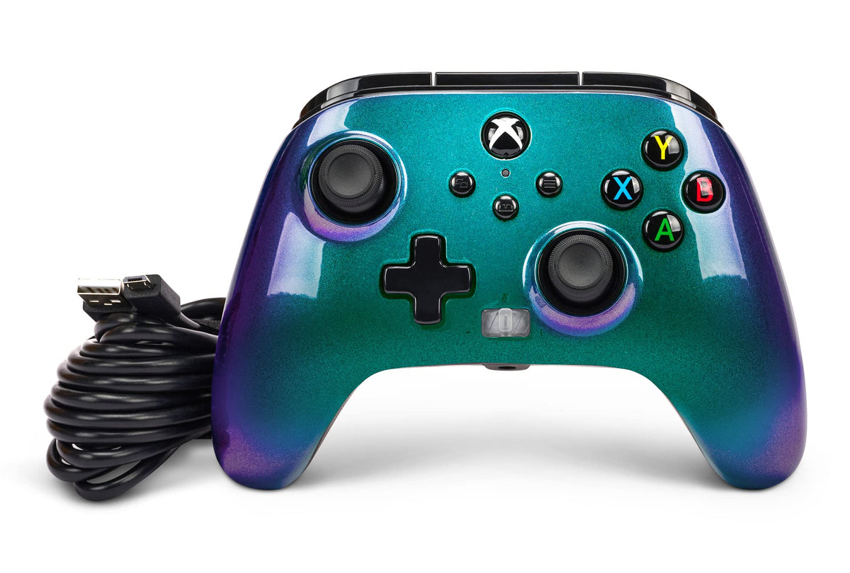 PowerA Enhanced Wired Controller for Xbox Series X|S, Wired Video Game Controller, Gamepad for Xbox X and S, Officially Licenced by Xbox, 2 Years Manufacturer Warranty - Purple Hex