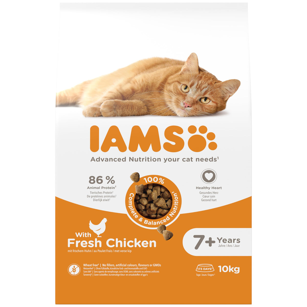 IAMS Senior Dry Cat Food Chicken 3kg
