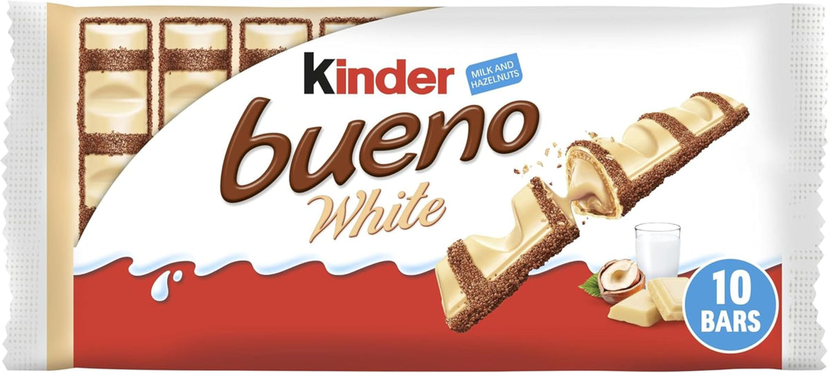 Kinder Bueno Classic Chocolate Bars, Pack of 6