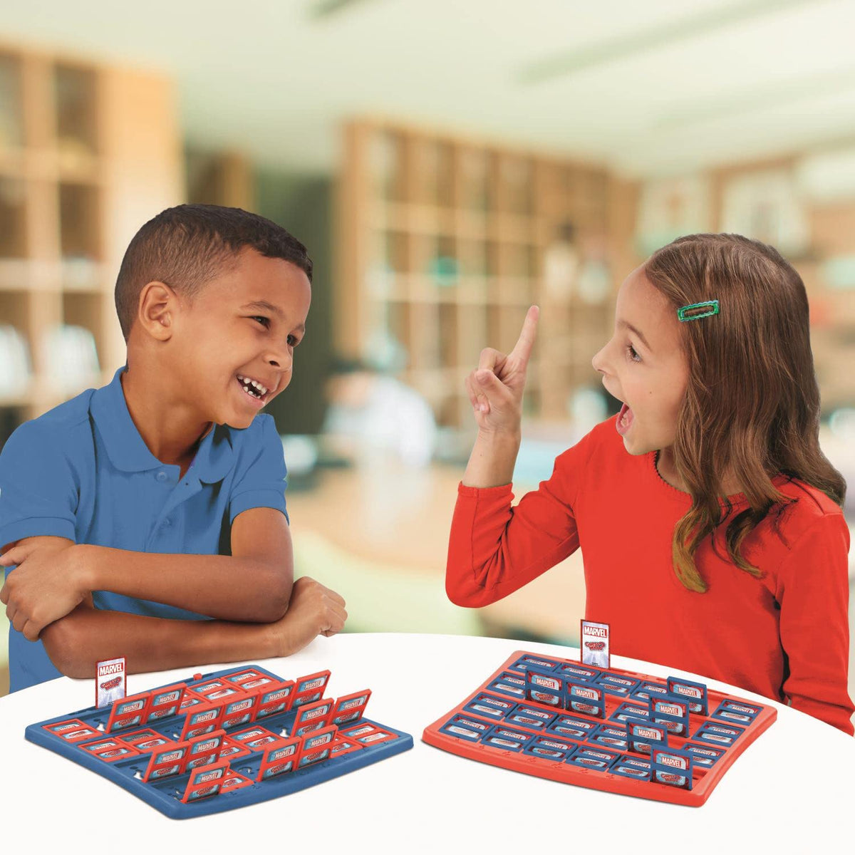 Winning Moves Super Mario Guess Who? Board Game, Play with classic Nintendo characters including Mario, Luigi, Peach, Bowser, and Donkey Kong, 2 players makes a great gift for ages 3 plus