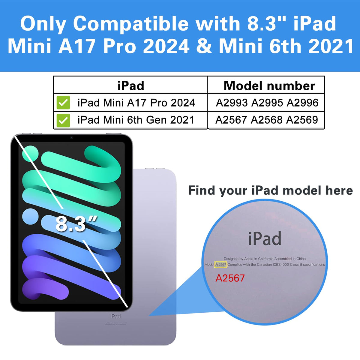 ProCase 2 Pack Screen Protector for iPad A16 2025 11th 11"/10th 2022 10.9"
