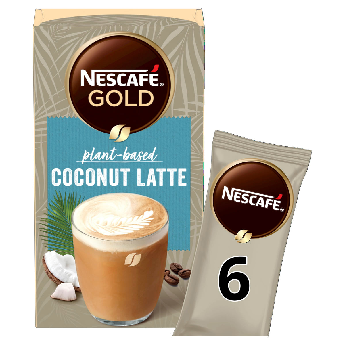 NESCAFÉ Latte Instant Coffee Sachets - 72 x 18g