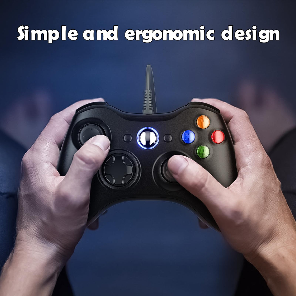 Dinosoo RGB Wireless Controller for PS5/Pro/Slim/PC, with Back Paddles, Touchpad, Dual Vibration, 6-Axis Gyro, Macro, Turbo, Speaker & 3.5mm Audio