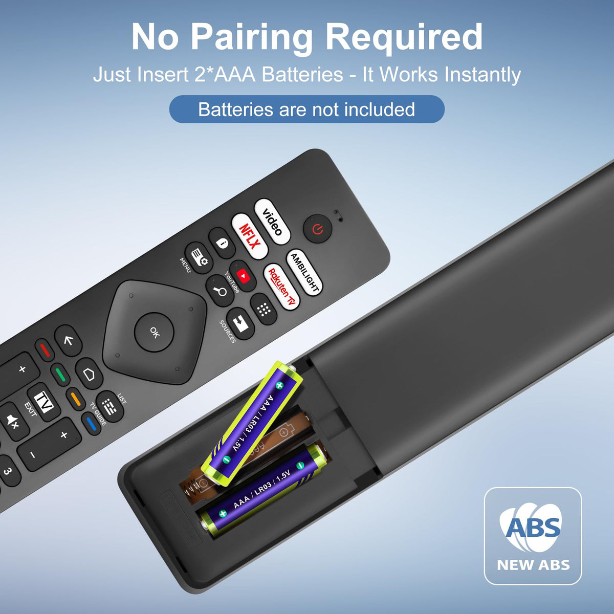 Universal for Samsung TV Remote Replacement【2 Pack】