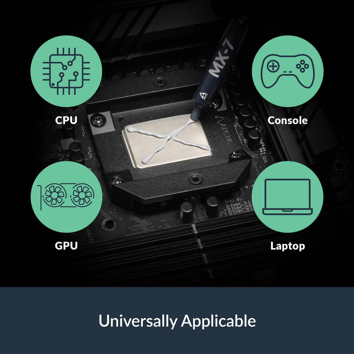 ARCTIC MX-7 (4 g, incl. MX-Cleaner) - Ultimate Performance Thermal Paste