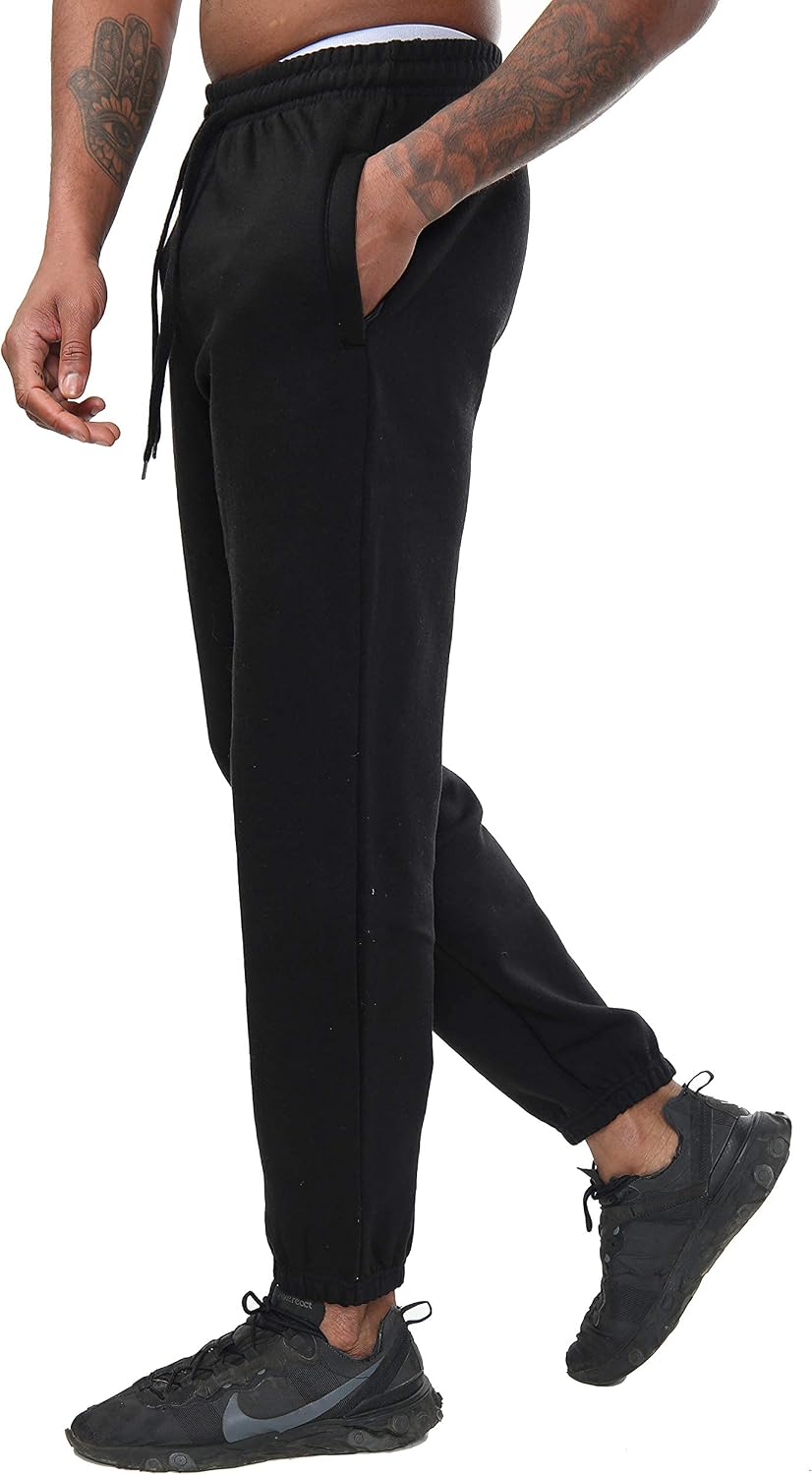 SKYTEX UK Mens Fleece Jogging Bottoms Pants Trousers Casual Sizes S - 8XL, 4 Colours