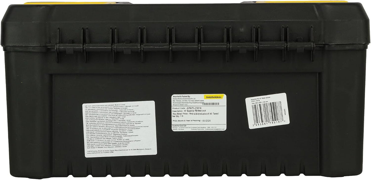 STANLEY 16in Essential Lightweight Tool Box, STST1-75518