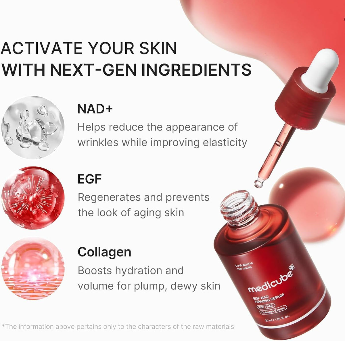 medicube NAD EGF Firming Serum for Face & Neck