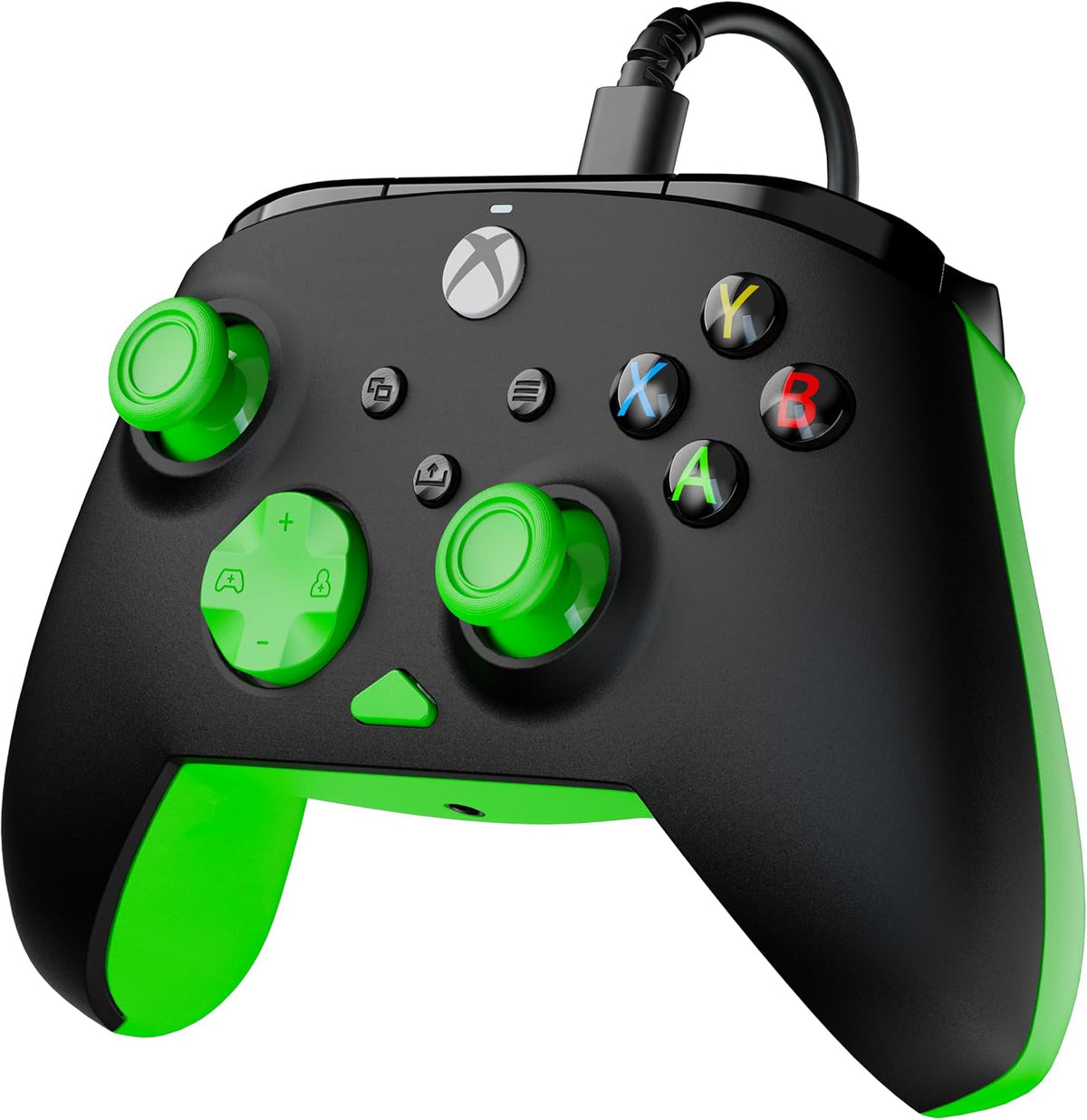 Turtle Beach Rematch Core Black Wired Gaming Controller with Audio Controls, Rumble Motors and Hall Effect Thumbsticks – Licensed for Xbox Series X or S, Xbox One and Windows PCs