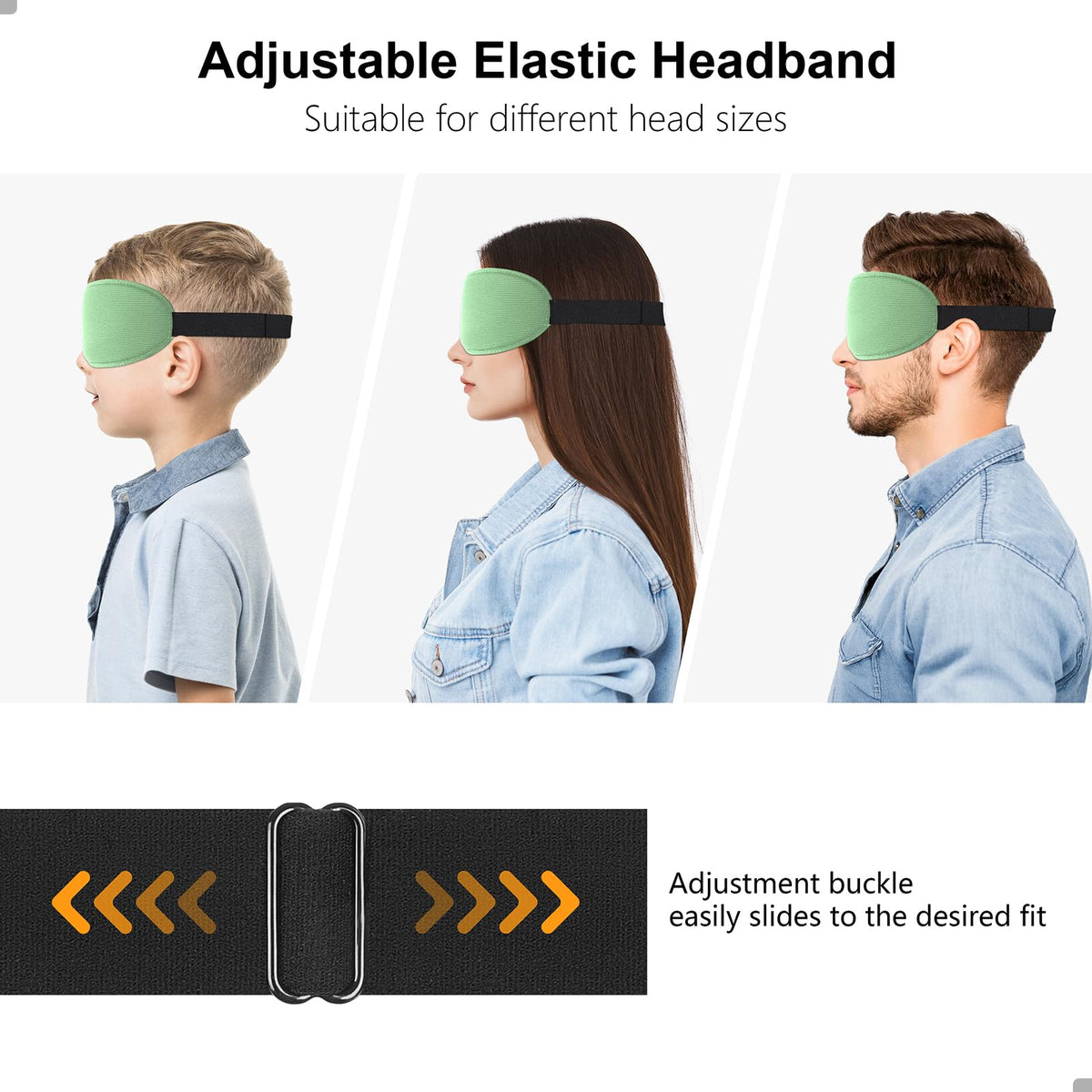 Gritin 100% Blackout Sleep Mask for Women & Men-Zero Eye Pressure Eye Mask