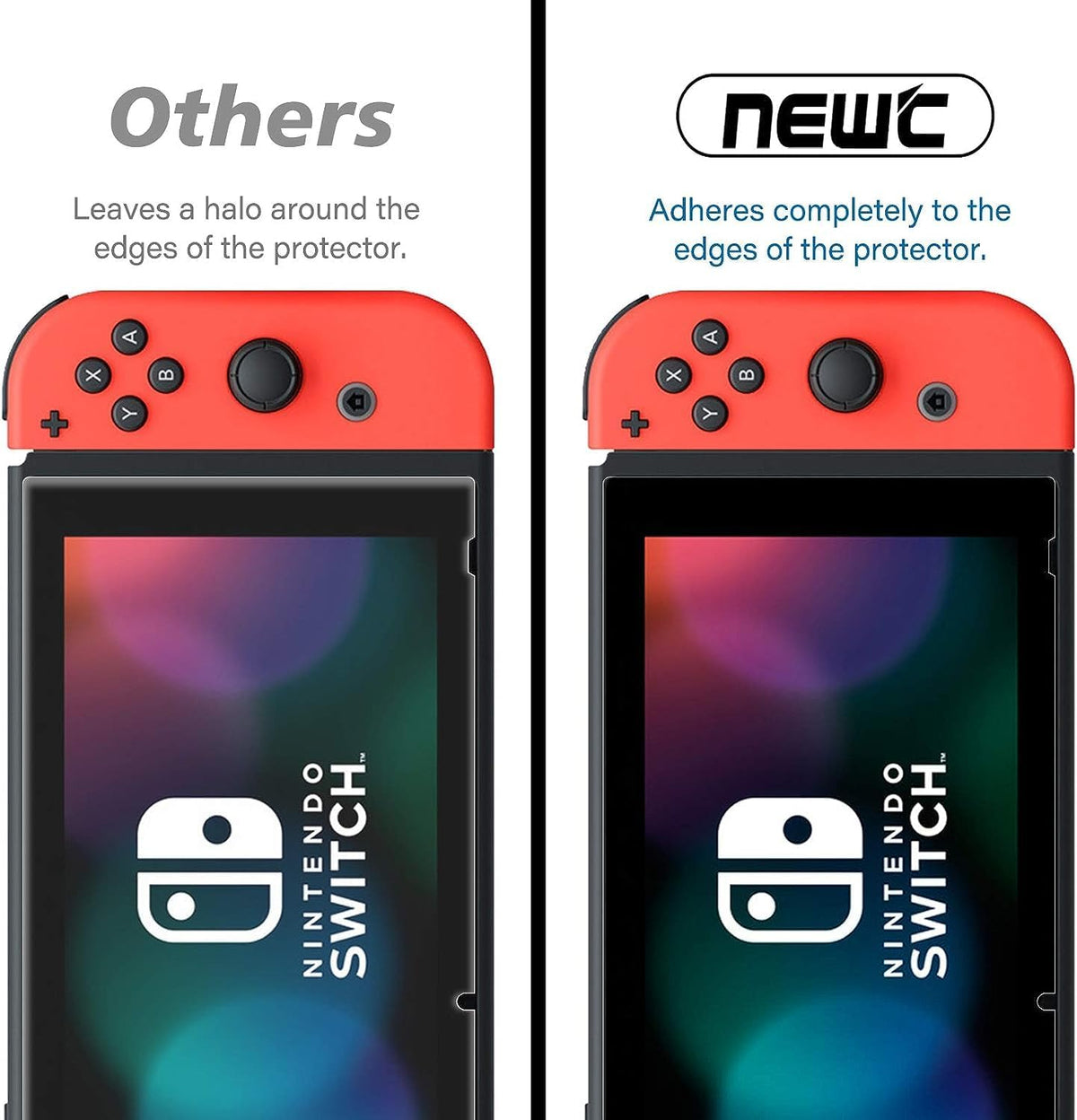 NEW'C for Nintendo Switch 2 Screen Protector Tempered Glass Bubble Free