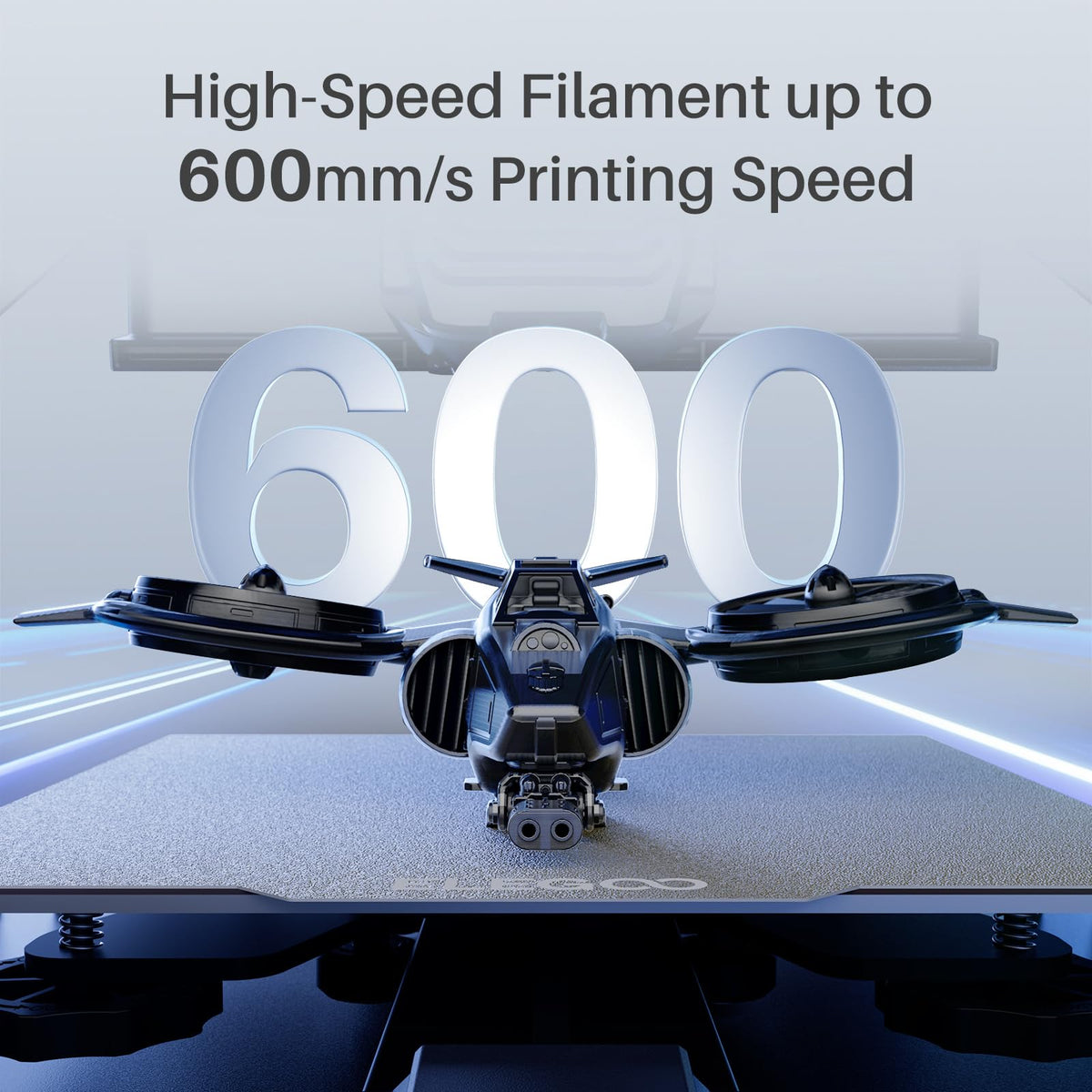 ELEGOO Rapid PLA Plus 3D Printer Filament 1.75mm Bundle 8 Colours 8 * 250g