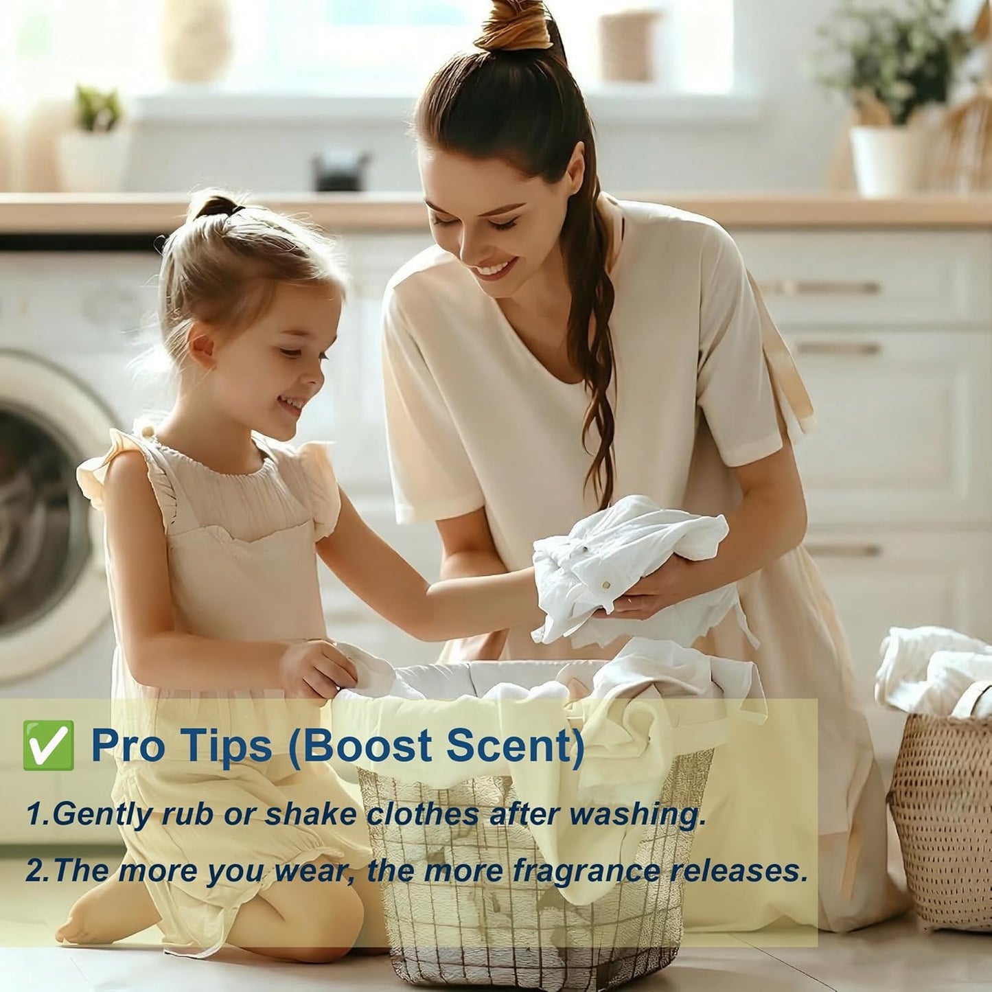 Yass Clean 2 in 1 Laundry Scent Boosters 1800g, New Upgrade In-Wash Scented Perfume Beads with Four Patented Technologies, Long-Lasting Freshness, Keeps Laundry Fresh, Cherry Blossom Fragrance