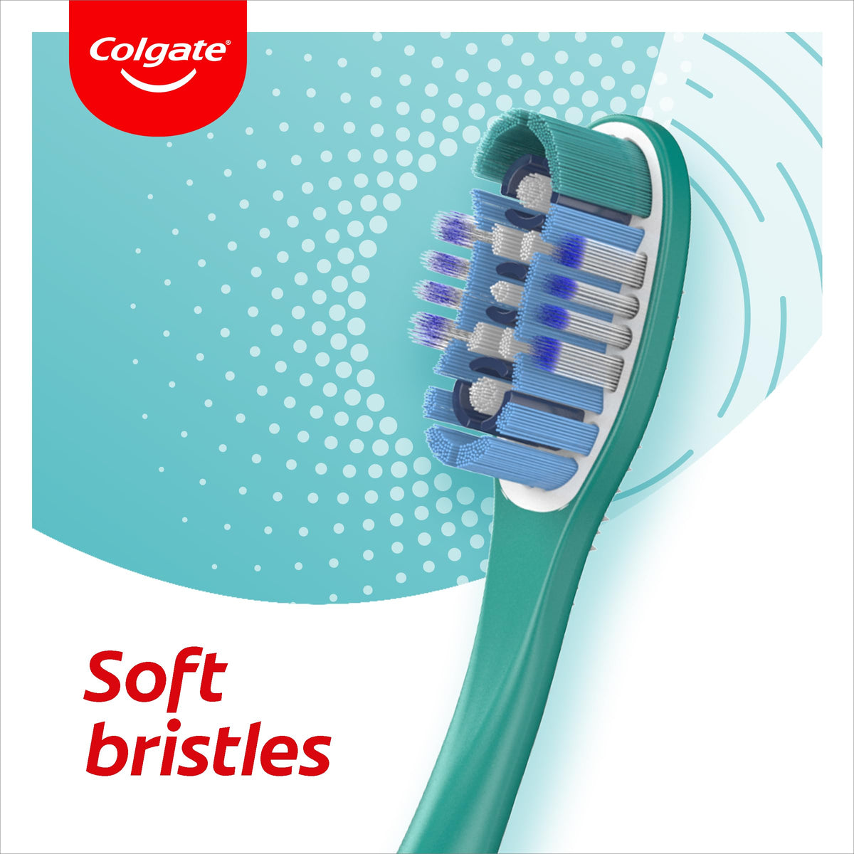 Colgate Zigzag Medium Bristles Manual Toothbrush (3-Pack)
