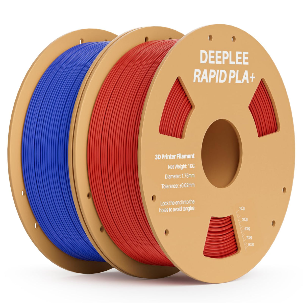 DEEPLEE Rapid PLA Plus Filament 1.75mm Orange 1kg
