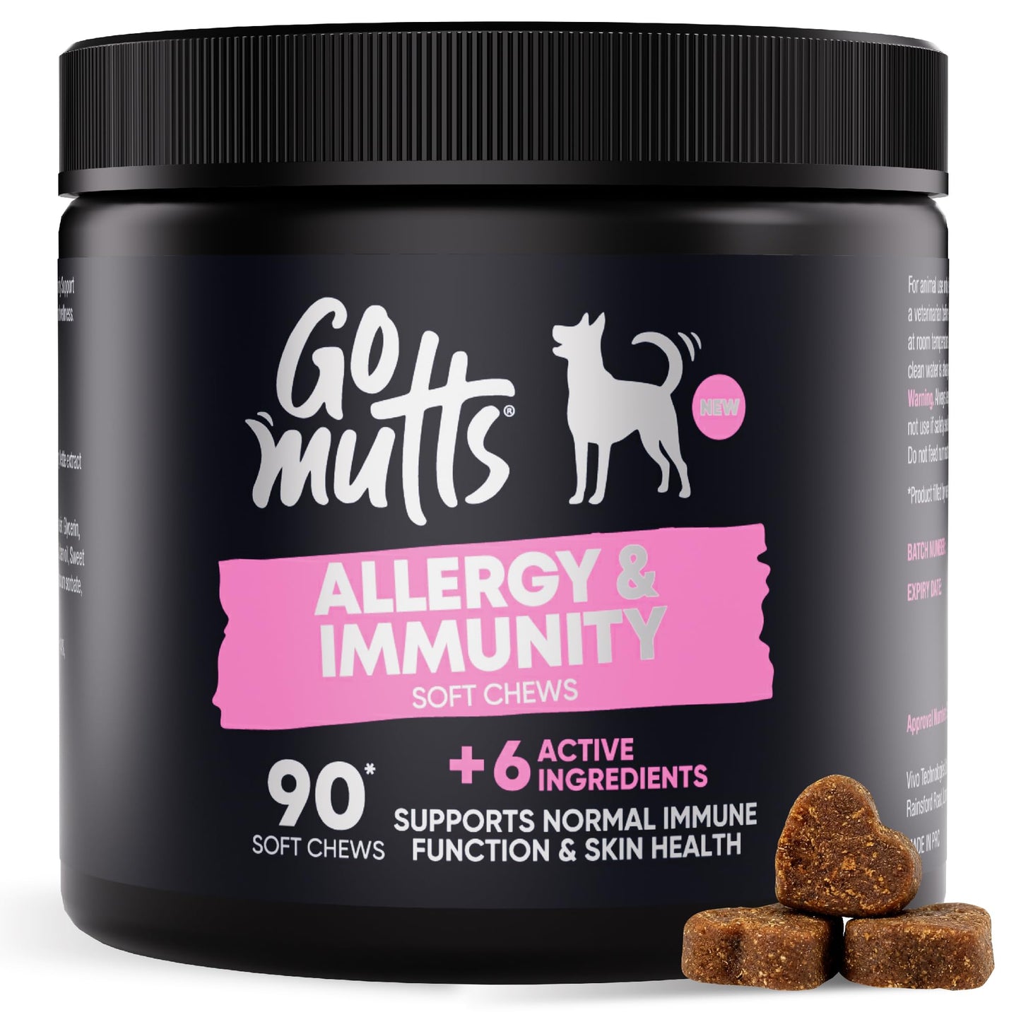 Joint Supplements for Senior Dogs, 120 Tablets with Glucosamine, Green Mussel & Vitamin C, Senior Dog Joint Supplements - Relieve Stiff Joints & Support Mobility for Your Dog