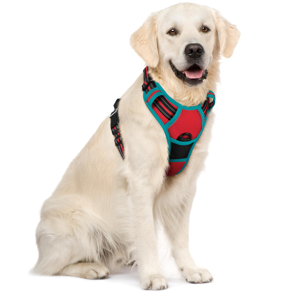 rabbitgoo Dog Harness Large Dog, No Pull Vest with Front Clip & Handle