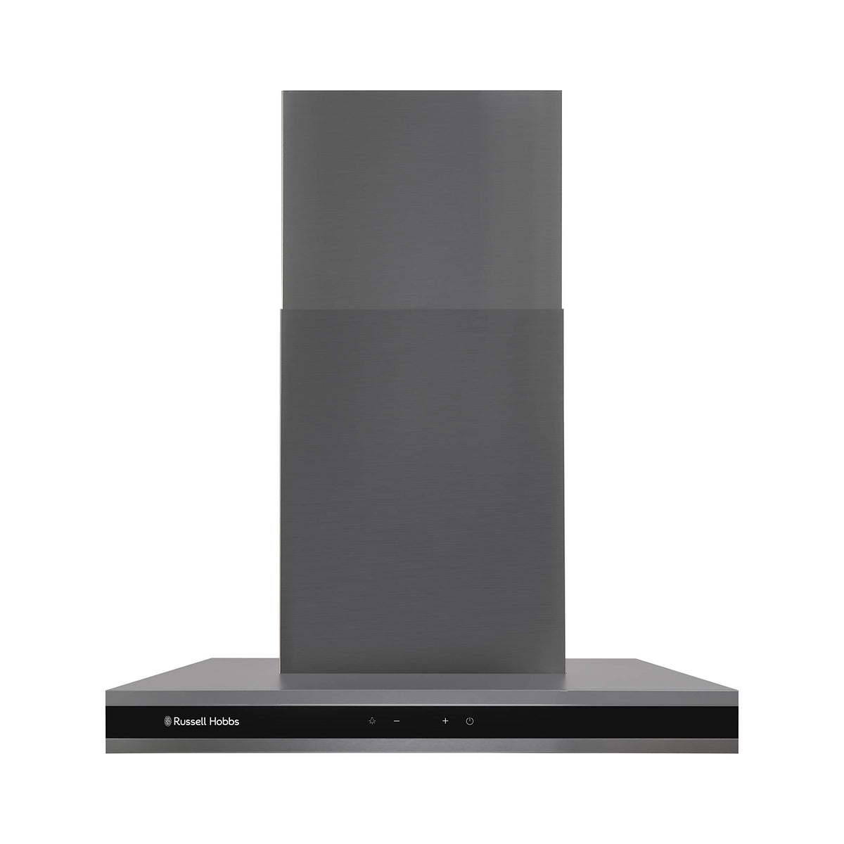 Russell Hobbs 90cm T-Shaped Cooker Hood in Stainless Steel with 3 Speed Settings, 3x Washable Aluminium Filters, Extraction or Recirculation, Boost Function, LED Lights A++ Energy Rating, RHGCH903SS