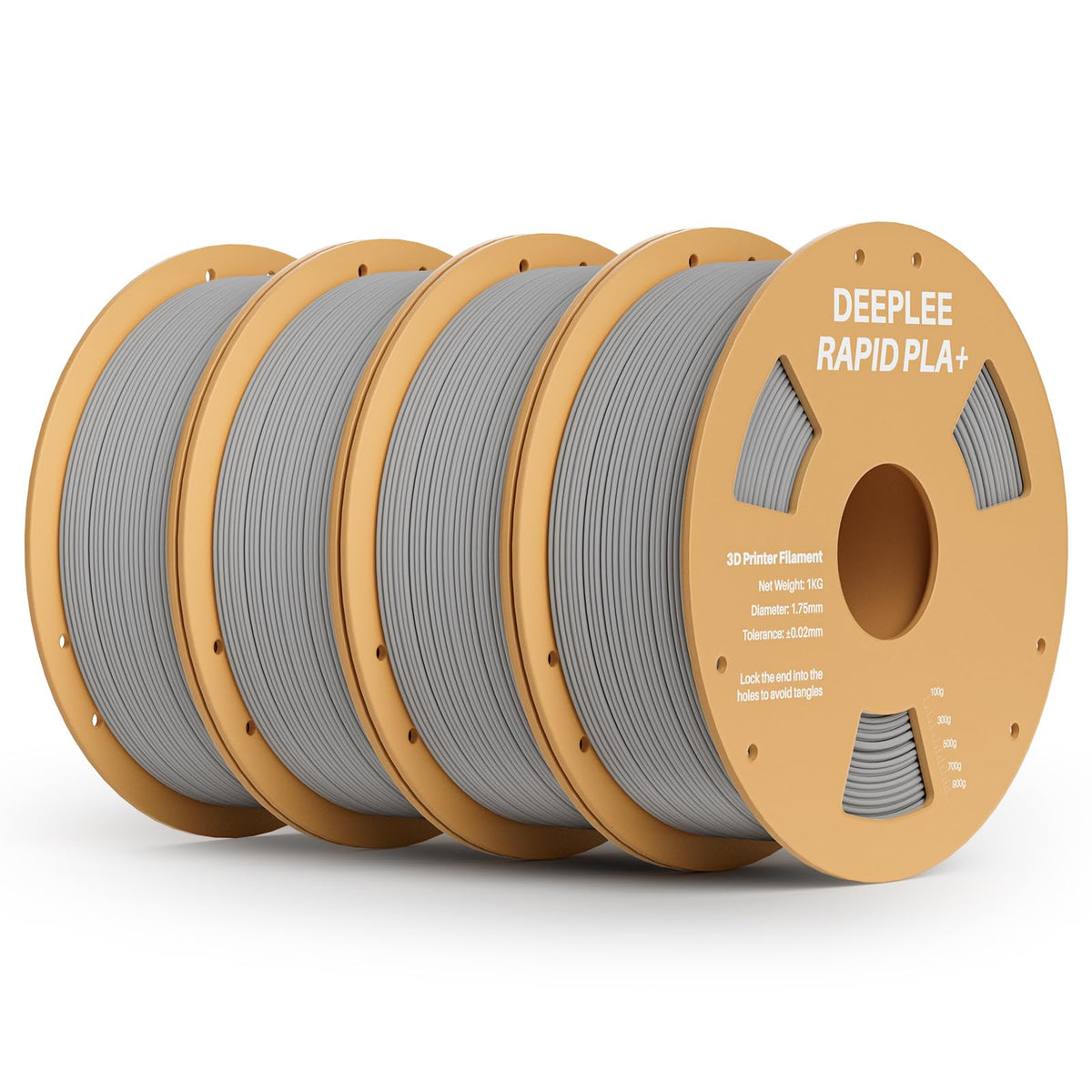 DEEPLEE Rapid PLA Plus Filament 1.75mm Orange 1kg