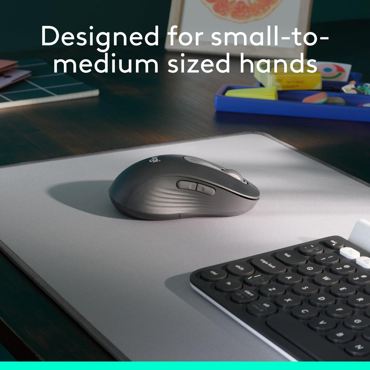Logitech Signature M650 L Full Size Wireless Mouse - For Large Sized Hands