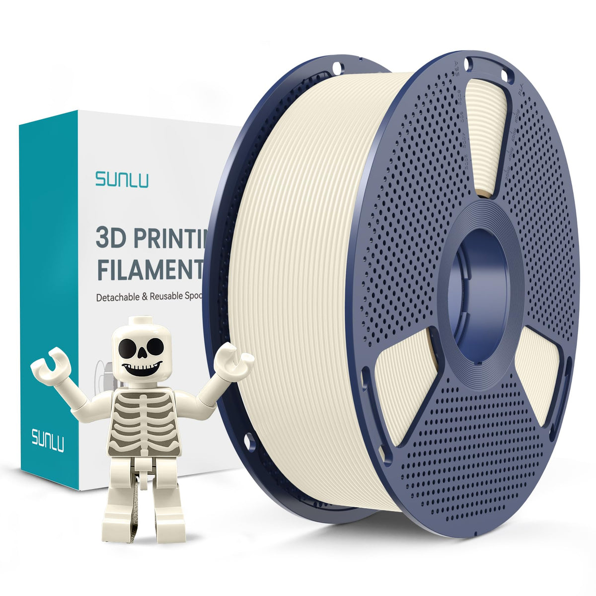 SUNLU Premium PLA+ Filament 1.75mm, Enhanced Durability and High Strength