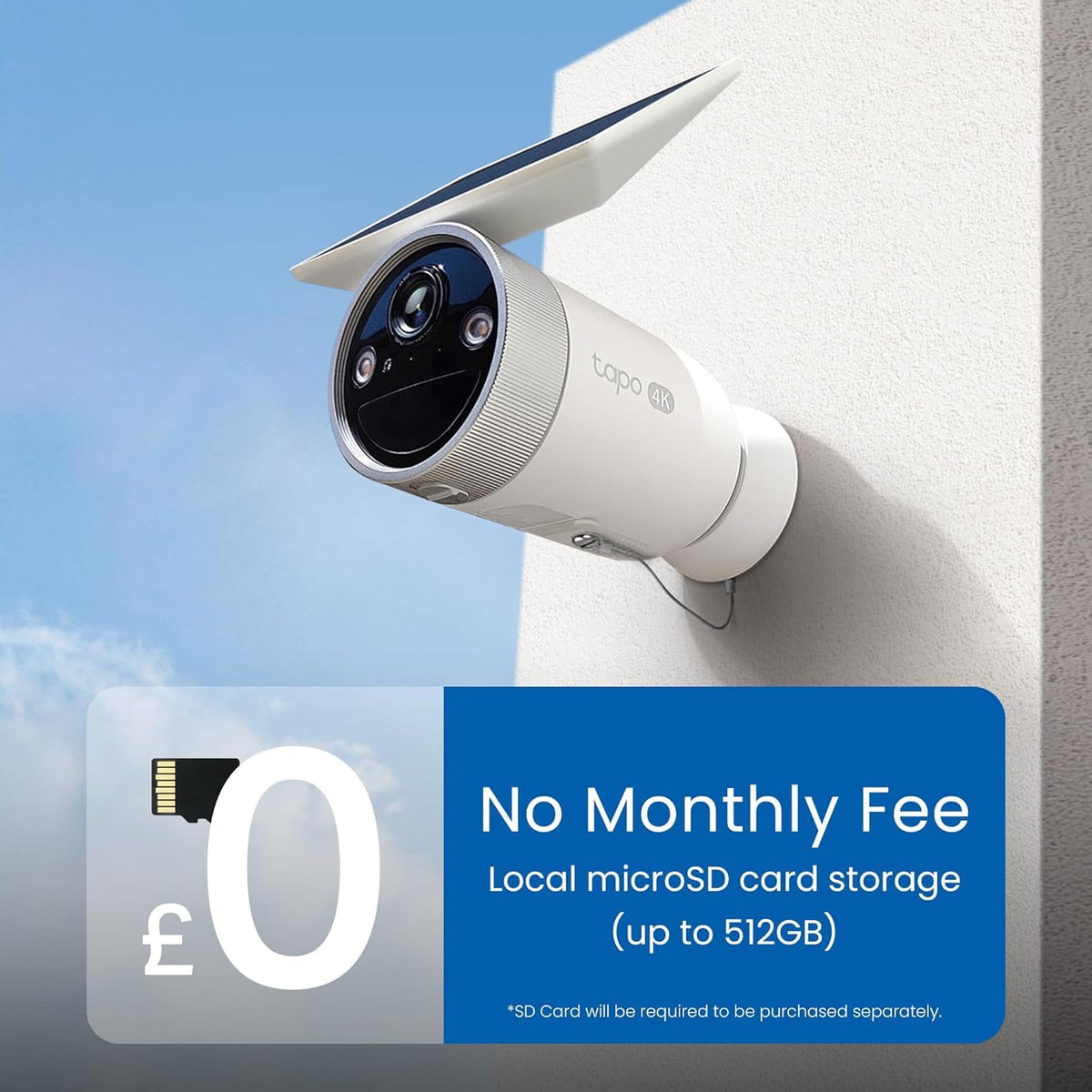 Tapo TC82 2K Battery Outdoor Security Camera Wireless