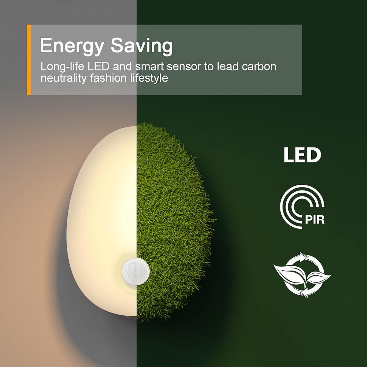 Lyridz Night Light Plug in Wall (2 Pack), LED Motion Sensor Lights Indoor