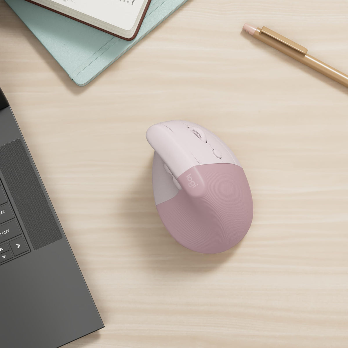 Logitech Wave Keys & Lift Vertical Mouse