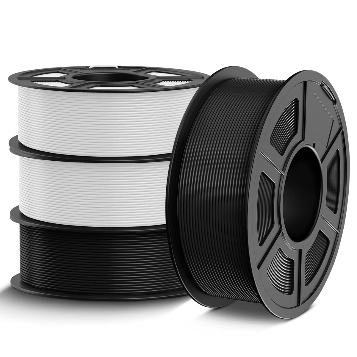 TECBEARS PETG Filament 1.75mm Black 1KG, High Strength & Toughness