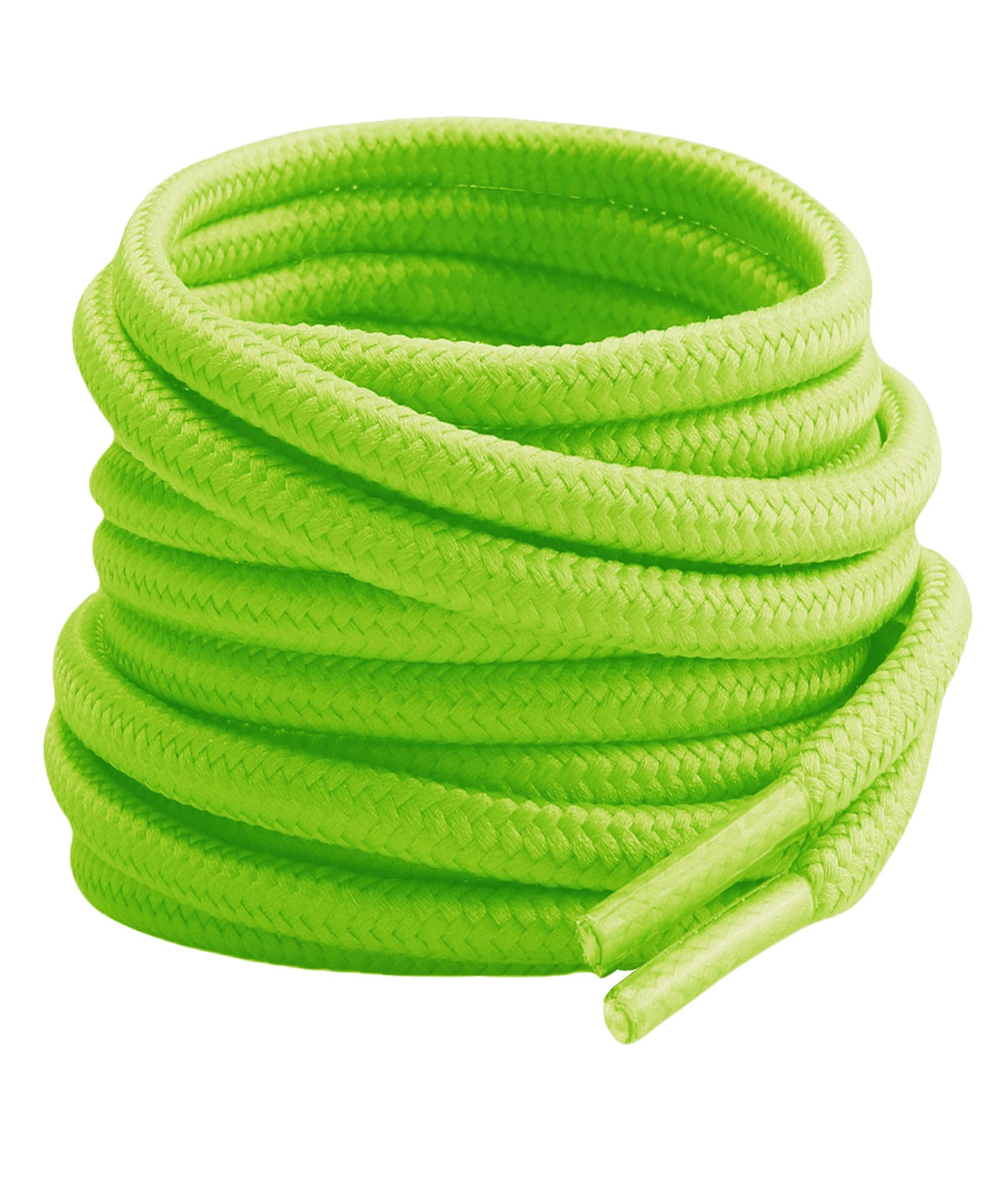 Round Boots Shoelace, 4mm Diameter Outdoor Work & Hiking Boots Replacements Shoe Laces for Athletic Trainer Shoe