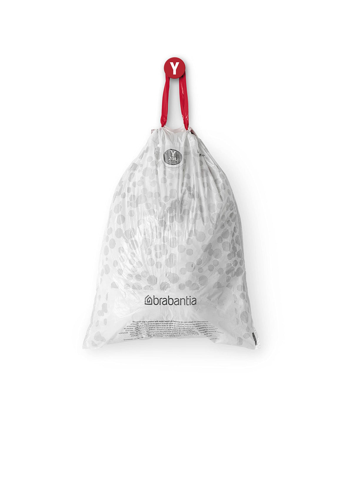 Brabantia Heavy Duty Perfect Fit Bin Liners (5 Packs of 20) 10-12 Litre