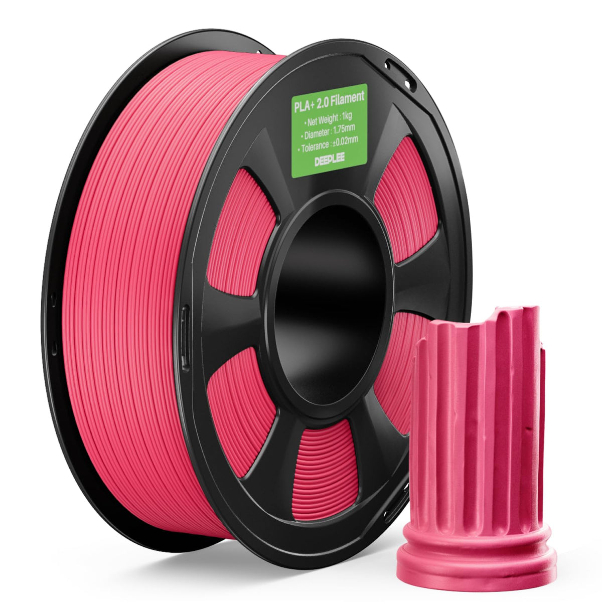 DEEPLEE PLA Plus 1.75mm Filament Beige/Brown 2KG Bundle