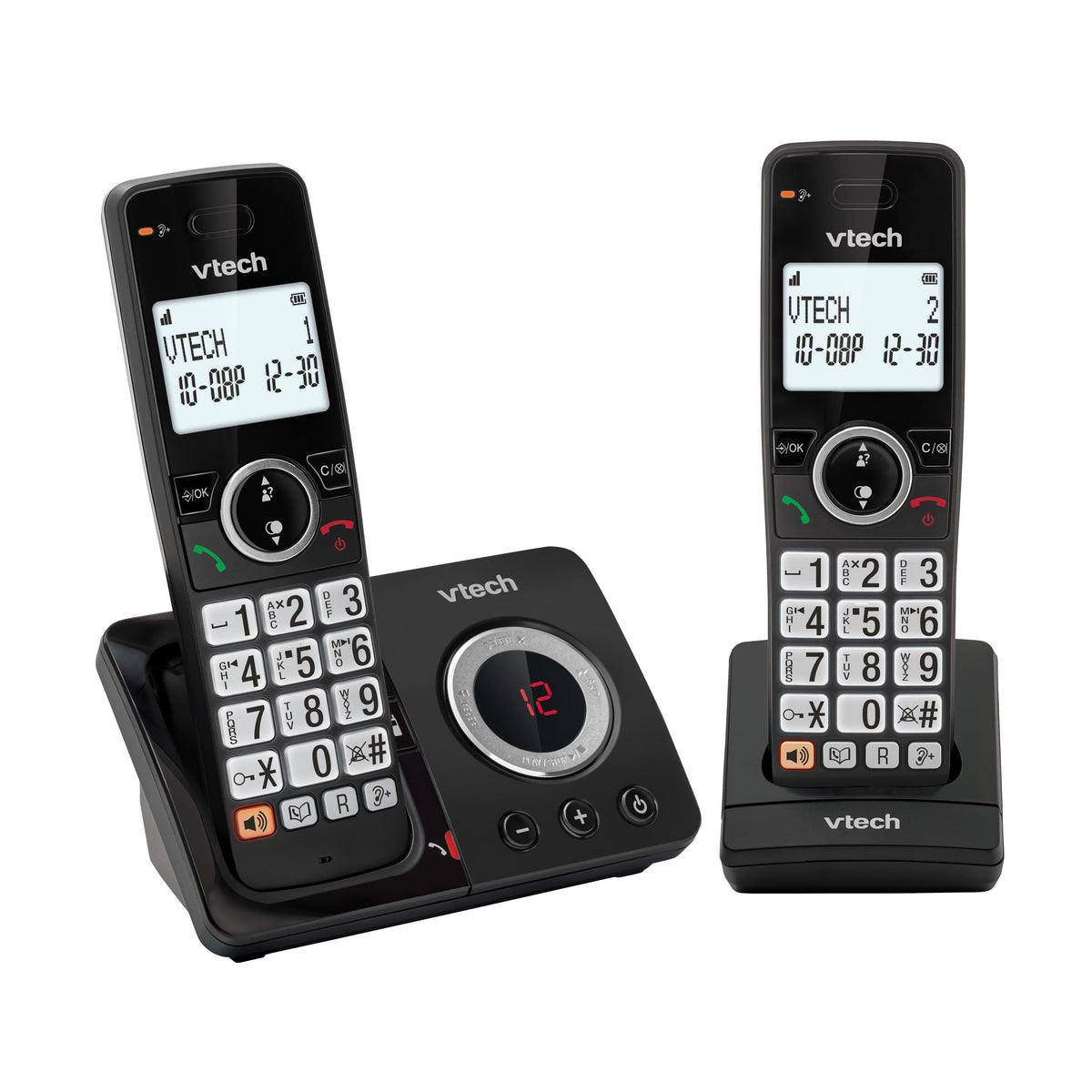 VTech EA5050 DECT Cordless Phone with Answering Machine,Nuisance Call Blocker, Volume Booster, Easy-to-Read Backlit Display, 18 Hours Talk-time, Handsfree Speakerphone, Single Handset