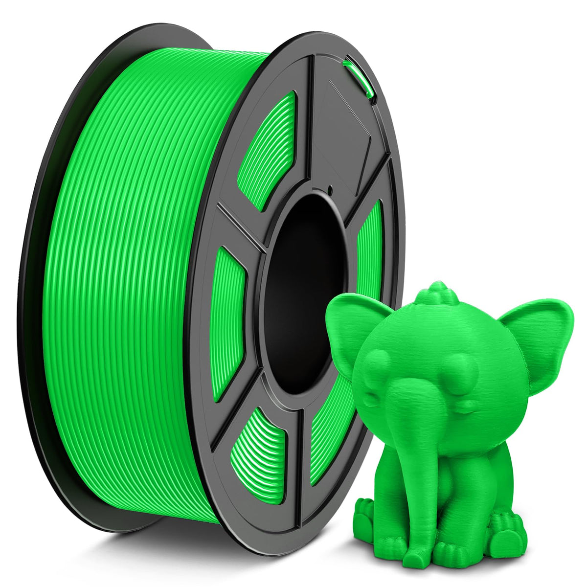 TECBEARS PETG Filament 1.75mm Black 1KG, High Strength & Toughness