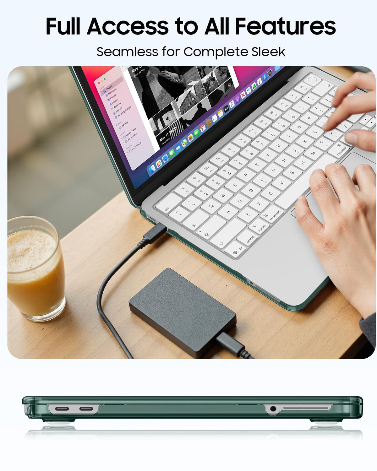 FINTIE Case for MacBook Pro 14 inch M5 2026/M4 2025/M3 2024/M2 2023/M2 2021