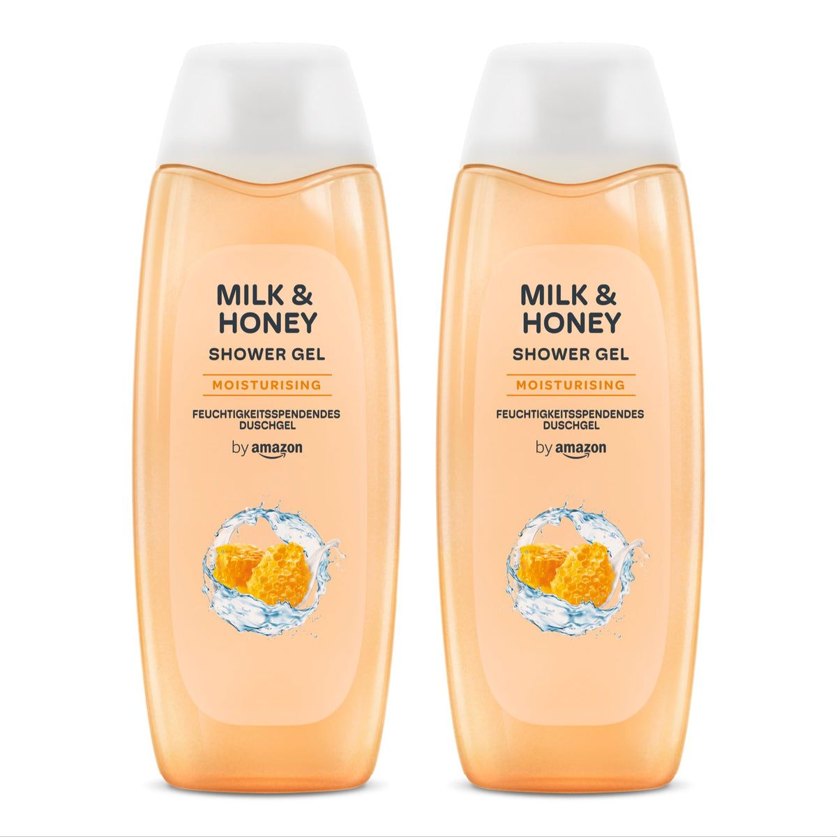by Amazon Vanilla & Coconut Shower Gel, 2 x 500ml