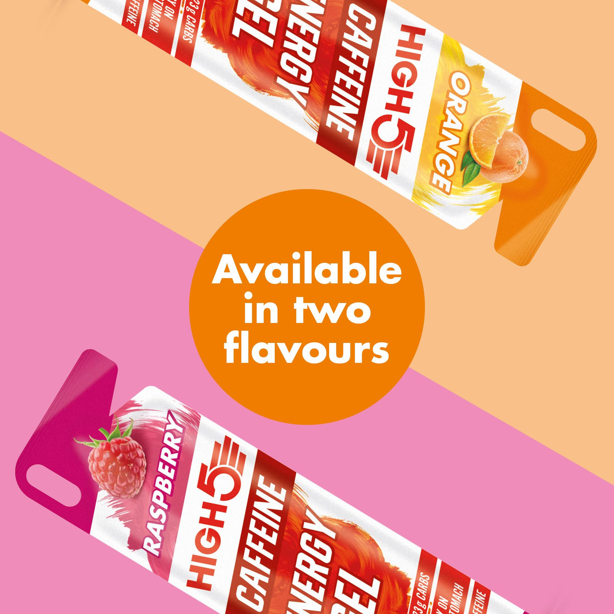 HIGH5 Energy Gels, Running Gel for Fast & Sustained Energy, Mixed, 8 x 40g