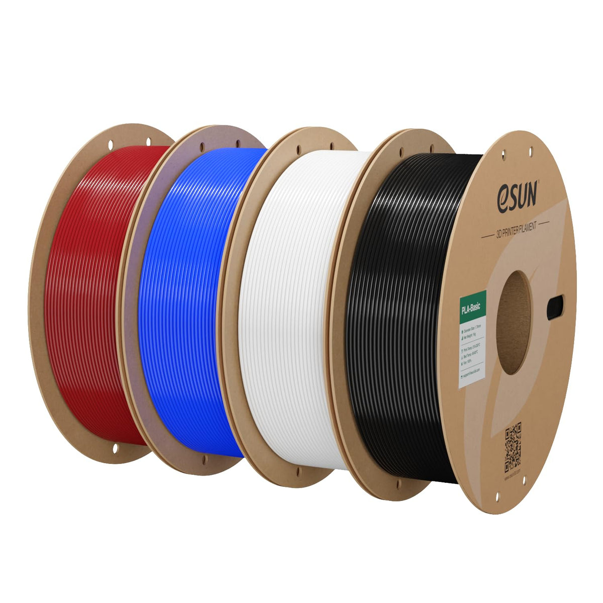 eSUN PLA Filament 1.75mm, PLA Basic Dimensional Accuracy +/- 0.05mm, 1KG Spool (2.2 LBS) Speedy Filament for 3D Printers,Black
