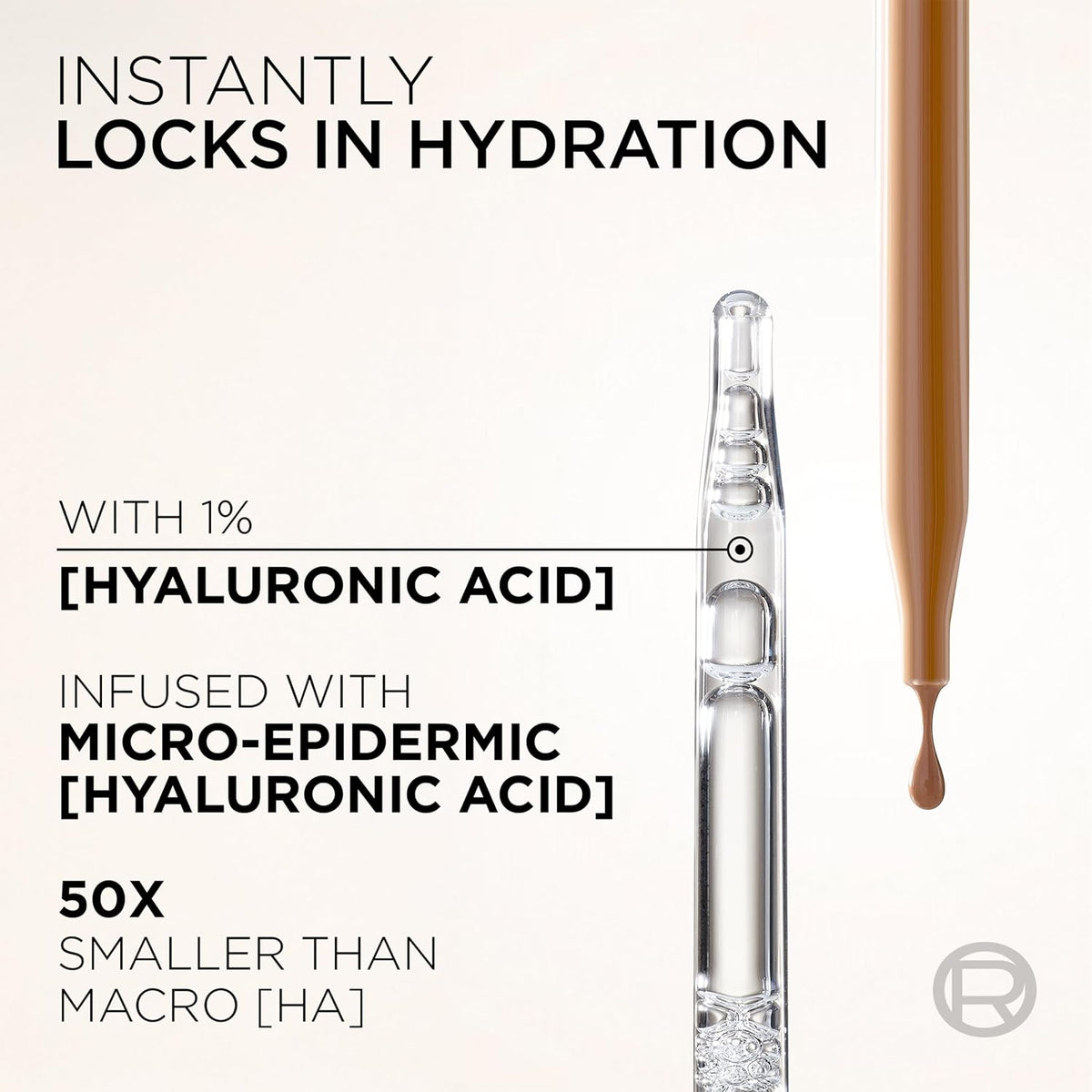 L'Oréal Paris Nude Plumping Tinted Serum with Hyaluronic Acid, Shade 4-5