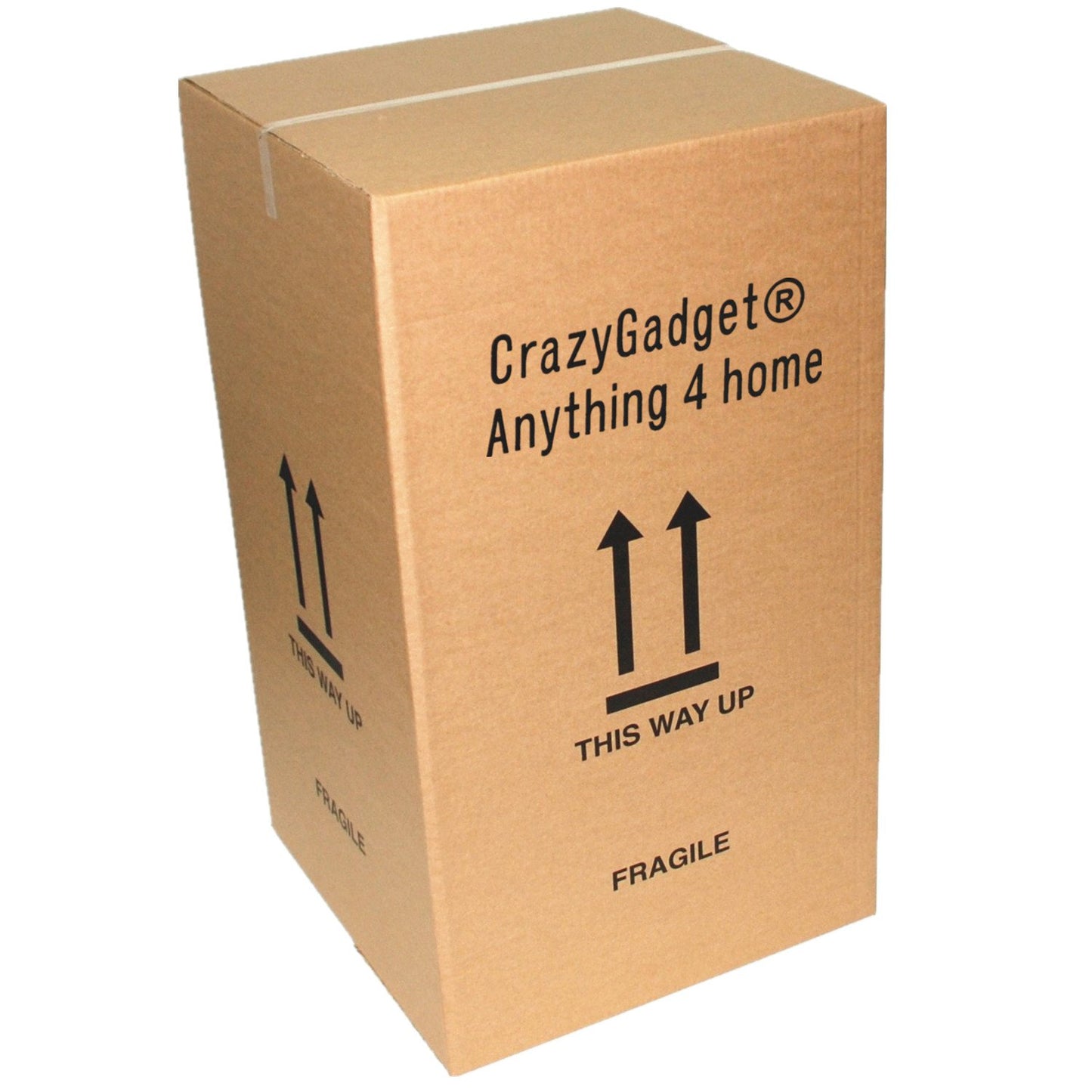 CrazyGadget® Small Medium Large Extra Large Galvanised Metal Incinerator Fire Burning Bin with Special Locking Lid (18 Litre)