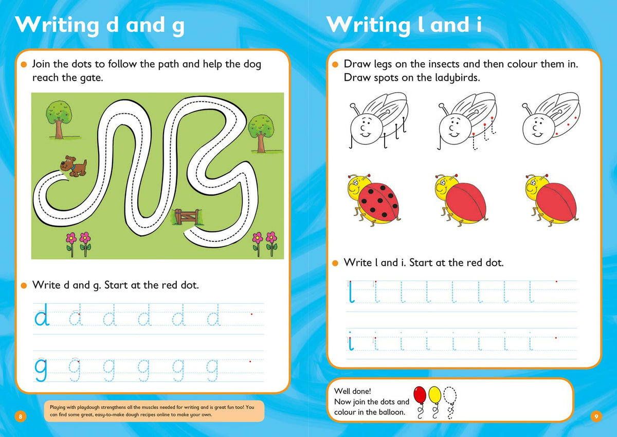 First Writing Workbook Ages 3-5: Ideal for home learning (Collins Easy Learning Preschool)