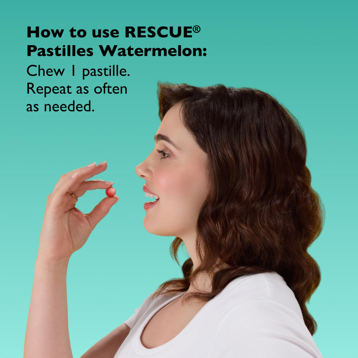 Rescue Remedy Pastilles | Orange & Elderflower Flavoured | Daily Support for Stressful Moments | Bach Original Flower Essences | Chewable Pastilles | 50g Travel Tin